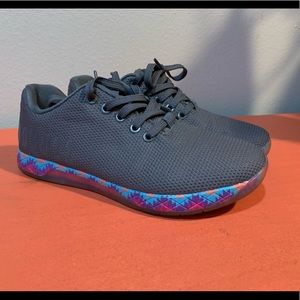 Nobull Grey Patchwork Trainers